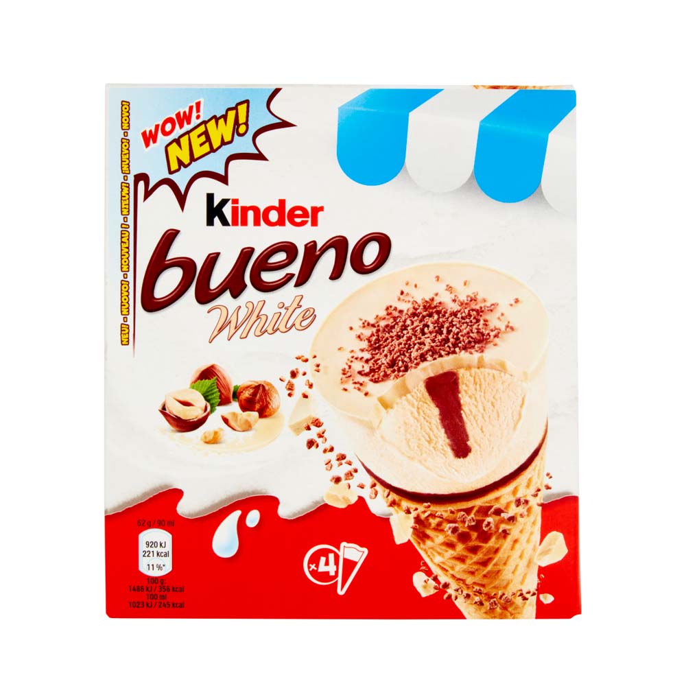 Kinder Bueno Ice Cream T4 White